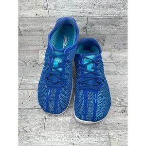 Altra Vanish XC Women Sz 6.5 Blue Teal Running Shoes ALW1912X440 Zero‎ Drop Mesh